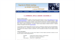 Desktop Screenshot of nagrodalipskiego.mimuw.edu.pl