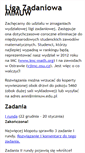 Mobile Screenshot of liga.mimuw.edu.pl