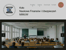 Tablet Screenshot of knfiu.mimuw.edu.pl