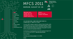 Desktop Screenshot of mfcs.mimuw.edu.pl