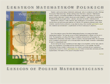 Tablet Screenshot of leksykon.ptm.mimuw.edu.pl